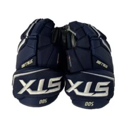 STX Stallion 500 Ice Hockey Gloves -Bauer Store 500 navy.white front
