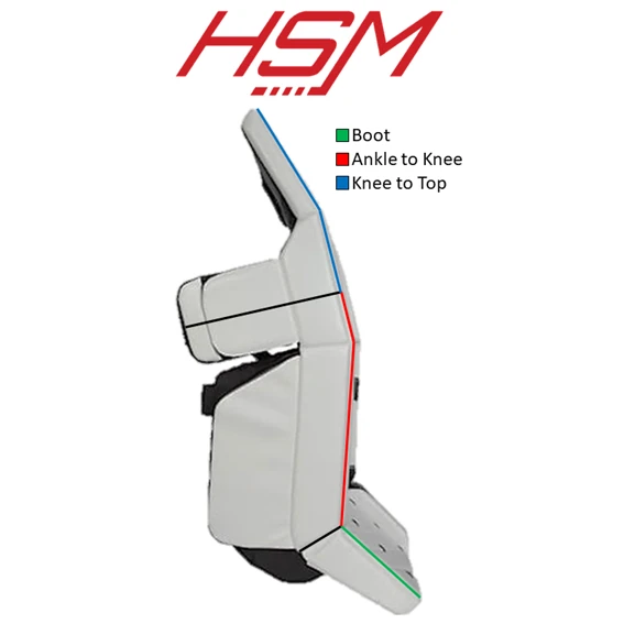 CCM Extreme Flex 5 - Used Pro Stock Goalie Pads (White/Green) 6 CCM Extreme Flex 5 - Used Pro Stock Goalie Pads (White/Green) - Image 6