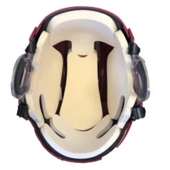 Bauer 4500 - Pro Stock Senior Hockey Helmet - Burgundy -Bauer Store Inside