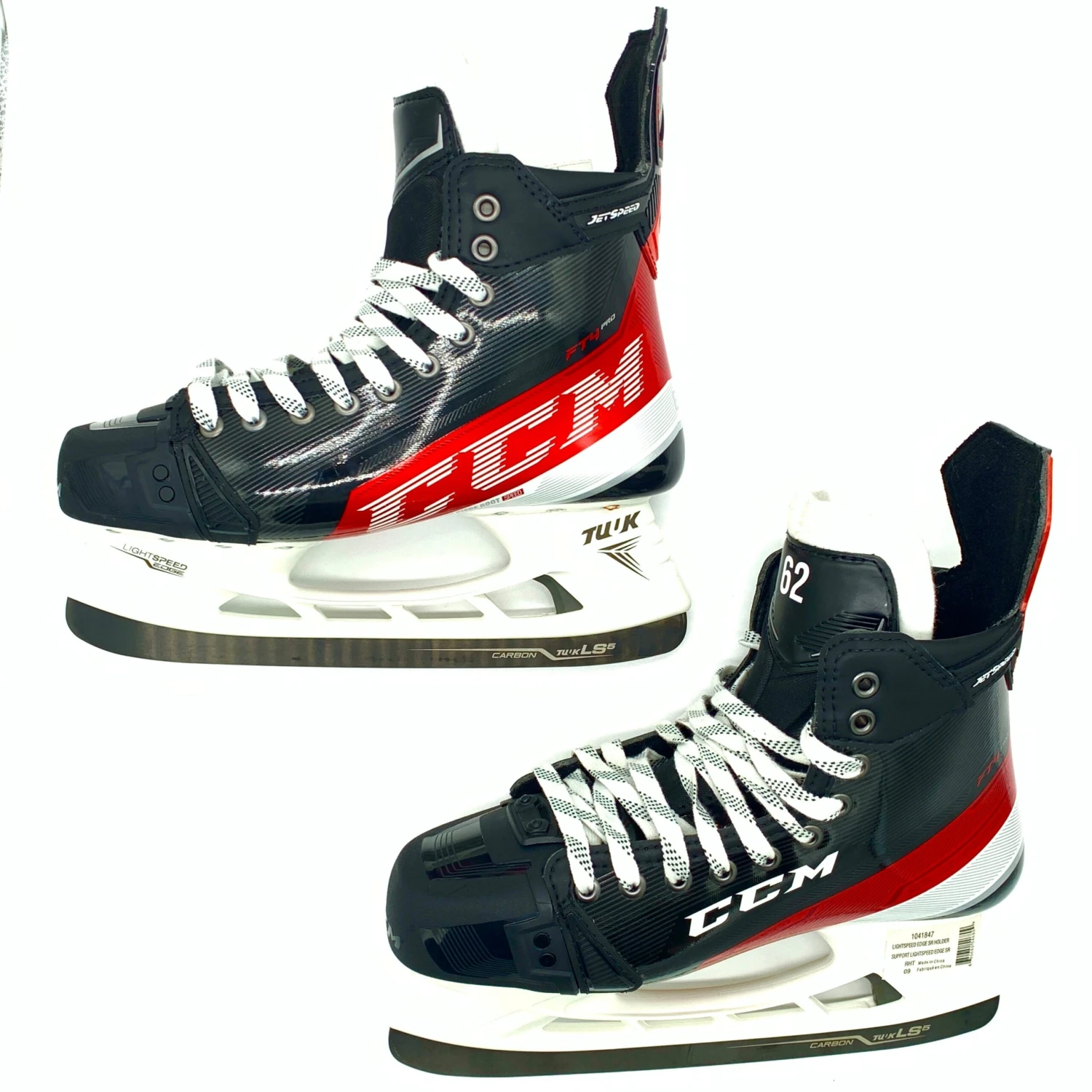 CCM Jetspeed FT4 Pro - NHL Pro Stock Hockey Skates - Size 9D/9.5D - Nicholas Aube-Kubel 6 CCM Jetspeed FT4 Pro - NHL Pro Stock Hockey Skates - Size 9D/9.5D - Nicholas Aube-Kubel - Image 6