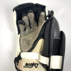 Bauer CCM Premier Pro - Used Pro Stock Goalie Blocker (White/Yellow/Black) 7 Bauer CCM Premier Pro - Used Pro Stock Goalie Blocker (White/Yellow/Black) -Bauer Store Photo2023 04 27 34901PM