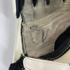 Bauer CCM Premier Pro - Used Pro Stock Goalie Blocker (White/Yellow/Black) 8 Bauer CCM Premier Pro - Used Pro Stock Goalie Blocker (White/Yellow/Black) -Bauer Store Photo2023 04 27 34918PM