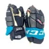 Warrior CCM HG42 - WHL Pro Stock Glove (Black/Teal/White/Red)