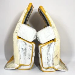 Bauer Supreme UltraSonic - Used Pro Stock Goalie Full Set (White/Yellow) -Bauer Store Photo2023 05 04 20527PM
