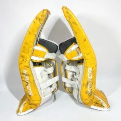 Bauer Supreme UltraSonic - Used Pro Stock Goalie Full Set (White/Yellow) -Bauer Store Photo2023 05 04 20557PM