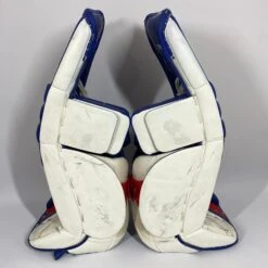 CCM Extreme Flex IV - Used Pro Stock Goalie Pads - Full Set (White/Blue/Red) 13 CCM Extreme Flex IV - Used Pro Stock Goalie Pads - Full Set (White/Blue/Red) -Bauer Store Photo2023 05 04 43312PM