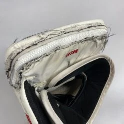 CCM Extreme Flex IV - Used Pro Stock Goalie Pads - Full Set (White/Blue/Red) 20 CCM Extreme Flex IV - Used Pro Stock Goalie Pads - Full Set (White/Blue/Red) -Bauer Store Photo2023 05 04 43819PM
