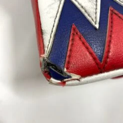 Vaughn Velocity V9 - Used Pro Stock Goalie Blocker (Red/Blue) 7 Vaughn Velocity V9 - Used Pro Stock Goalie Blocker (Red/Blue) -Bauer Store Photo2023 06 07 41232PM