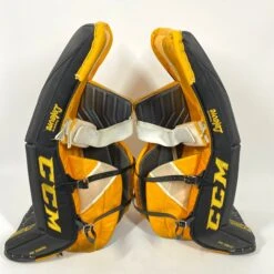 CCM Extreme Flex IV - Used Pro Stock Goalie Full Set (Black/Yellow) -Bauer Store Photo2023 06 13 13344PM