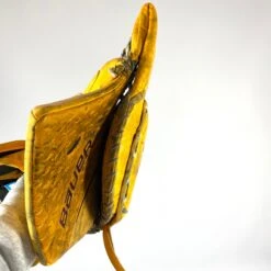 Bauer Vapor 2X Pro - Used Pro Stock Goalie Glove (Yellow/Red) -Bauer Store Photo2023 06 15 25730PM