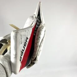 Bauer Supreme Mach - Used Pro Stock Goalie Glove (White/Red/Black) -Bauer Store Photo2023 06 15 35347PM