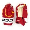 CCM HG12 - NHL Pro Stock Glove - Johnathan Huberdeau (Red/Yellow/White)