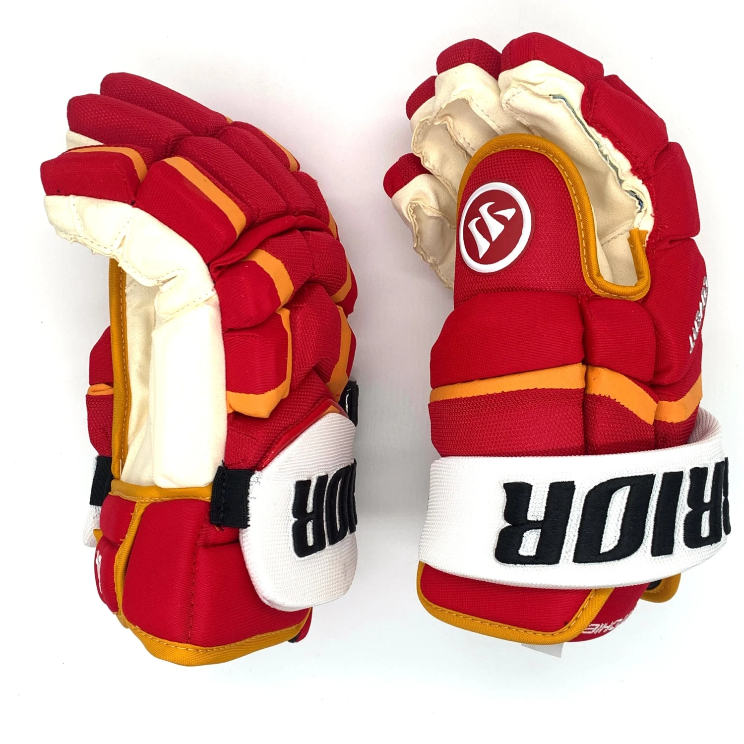 Warrior Covert QRL Pro - NHL Pro Stock Glove - Brett Ritchie (Red/Yellow/White 2 Warrior Covert QRL Pro - NHL Pro Stock Glove - Brett Ritchie (Red/Yellow/White - Image 2