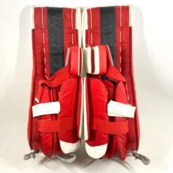 CCM Extreme Flex 5 - Used Pro Stock Senior Goalie Full Set - Full Right (White/Black/Red/Yellow) -Bauer Store Photo2023 07 28 101037AM