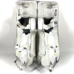 Bauer Vapor 1X OD1N - Used Pro Stock Goalie Pads (White) -Bauer Store Photo2023 08 15 43844PM