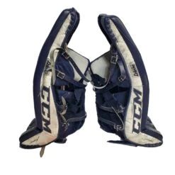 CCM Extreme Flex IV - Used Pro Stock Goalie Pads - (Navy/White) -Bauer Store Picture25 77c6f233 4b56 4706 ac96 6c1492ef294c