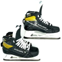 Bauer Supreme Ultrasonic - New Pro Stock Goalie Skates - Size 8.25L 7.875R -Bauer Store Side1 d6243a4f 6a2f 4a99 944b a64cbb3cb441