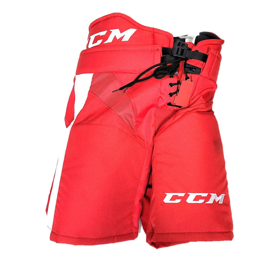 CCM HP31 - Pro Stock Hockey Pants (Red/White) 1 CCM HP31 - Pro Stock Hockey Pants (Red/White)
