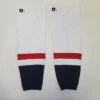 NHL Pro Stock Adidas Hockey Socks - Washington Capitals (White)
